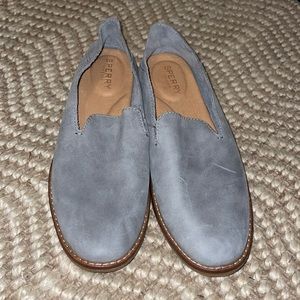 Blue-Grey Sperry Dress Shoes—Women’s 6